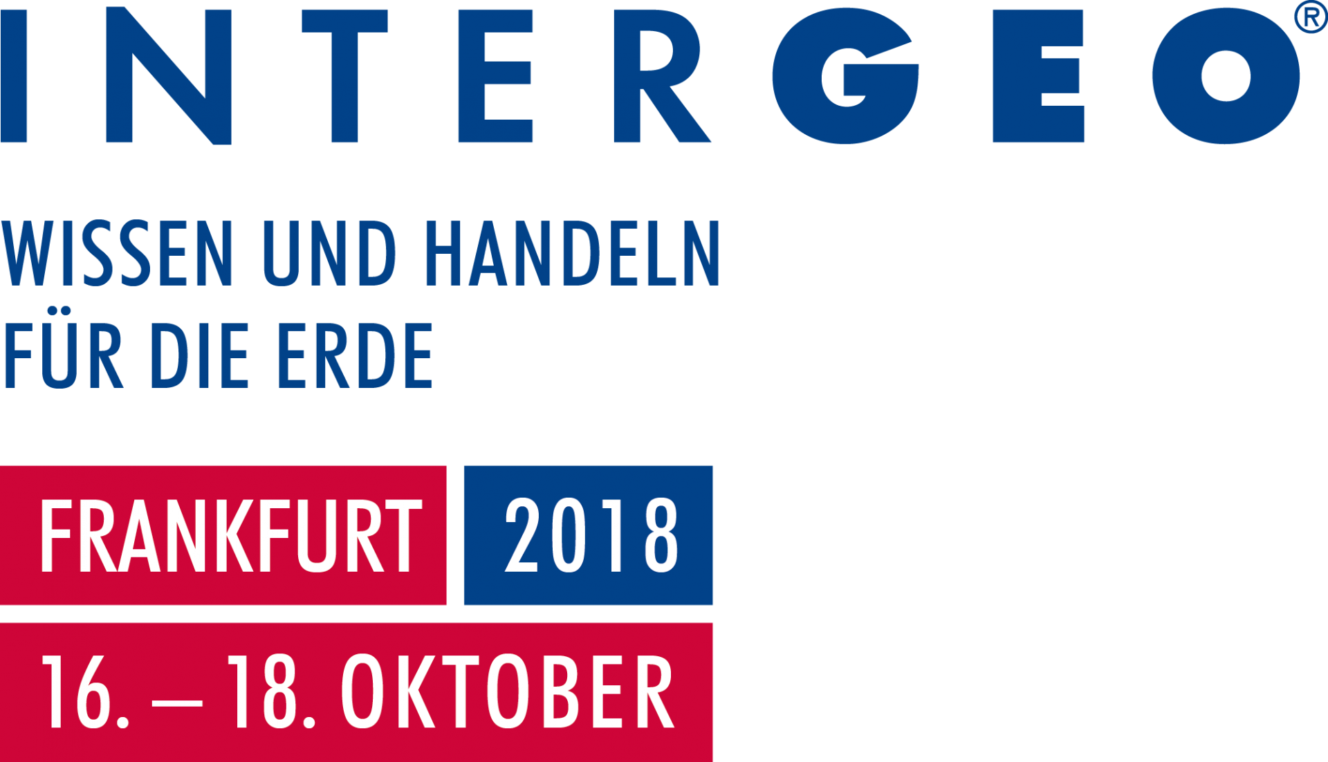 Intergeo 2018 Frankfurt Logo