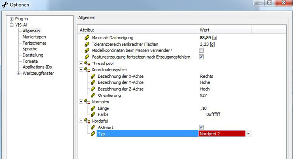 Beispiel: Option Allgemein Beispiel: Option Allgemein