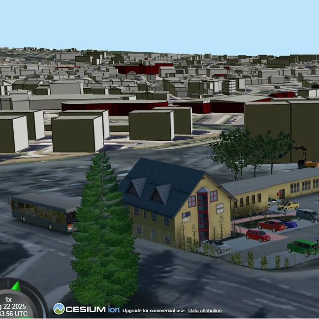 WEB-Demoprojekt In Cesium