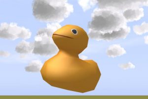 3D-Modell Gummi-Enten