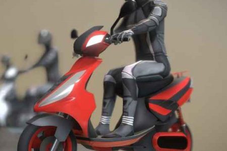 6 Mokicks mit Fahrer 6 Mokicks mit Fahrer