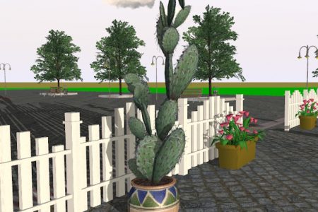 Blumenkübel