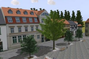 Modell Platane im VisAll