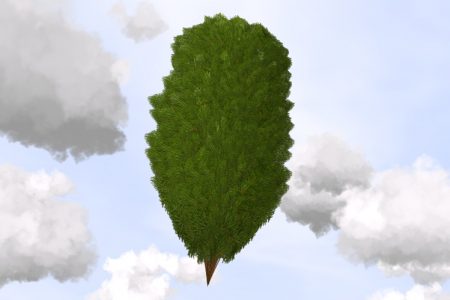 Kostenloses 3D-Modell Zypresse 1 m – Sommer