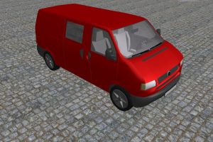 VW-Transporter kostenlose 3d-Modell