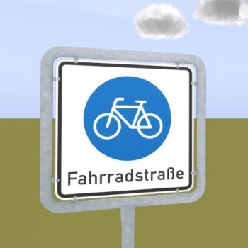 Detailierung der 3D Verkehrszeichen
