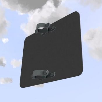 DetailierungderVerkehrszeichenRückseiteSchrauben