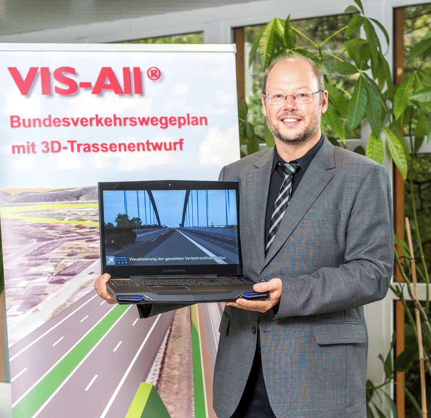 Herr JOHN presentiert VIS-ALL