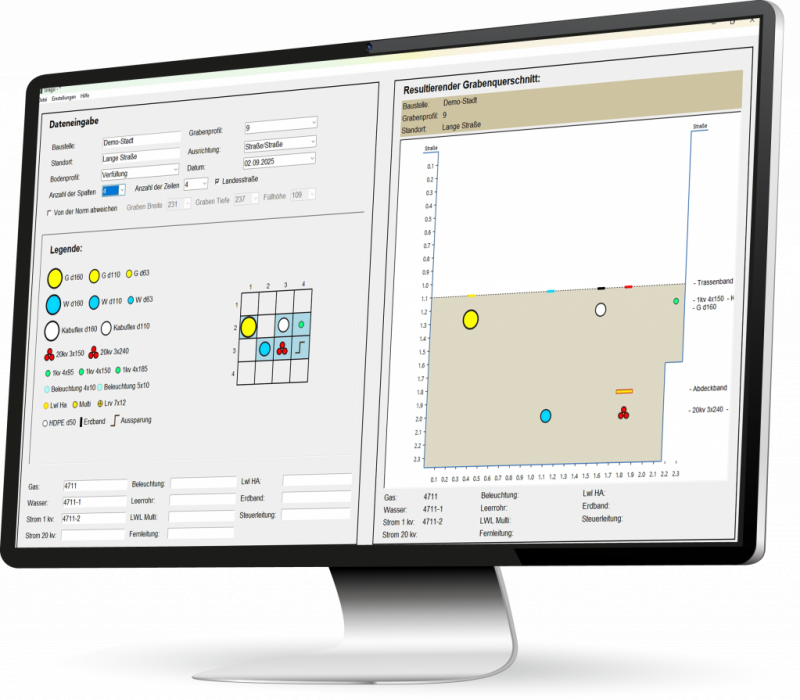 Desktop mit GraGo Oberfläche